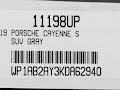 2019 Porsche Cayenne S