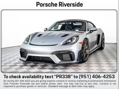 2025 Porsche 718 Spyder