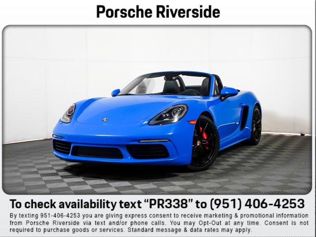 2025 Porsche 718 Boxster S