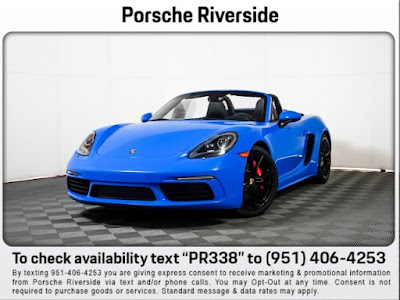 2025 Porsche 718 Boxster