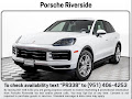 2026 Porsche Cayenne