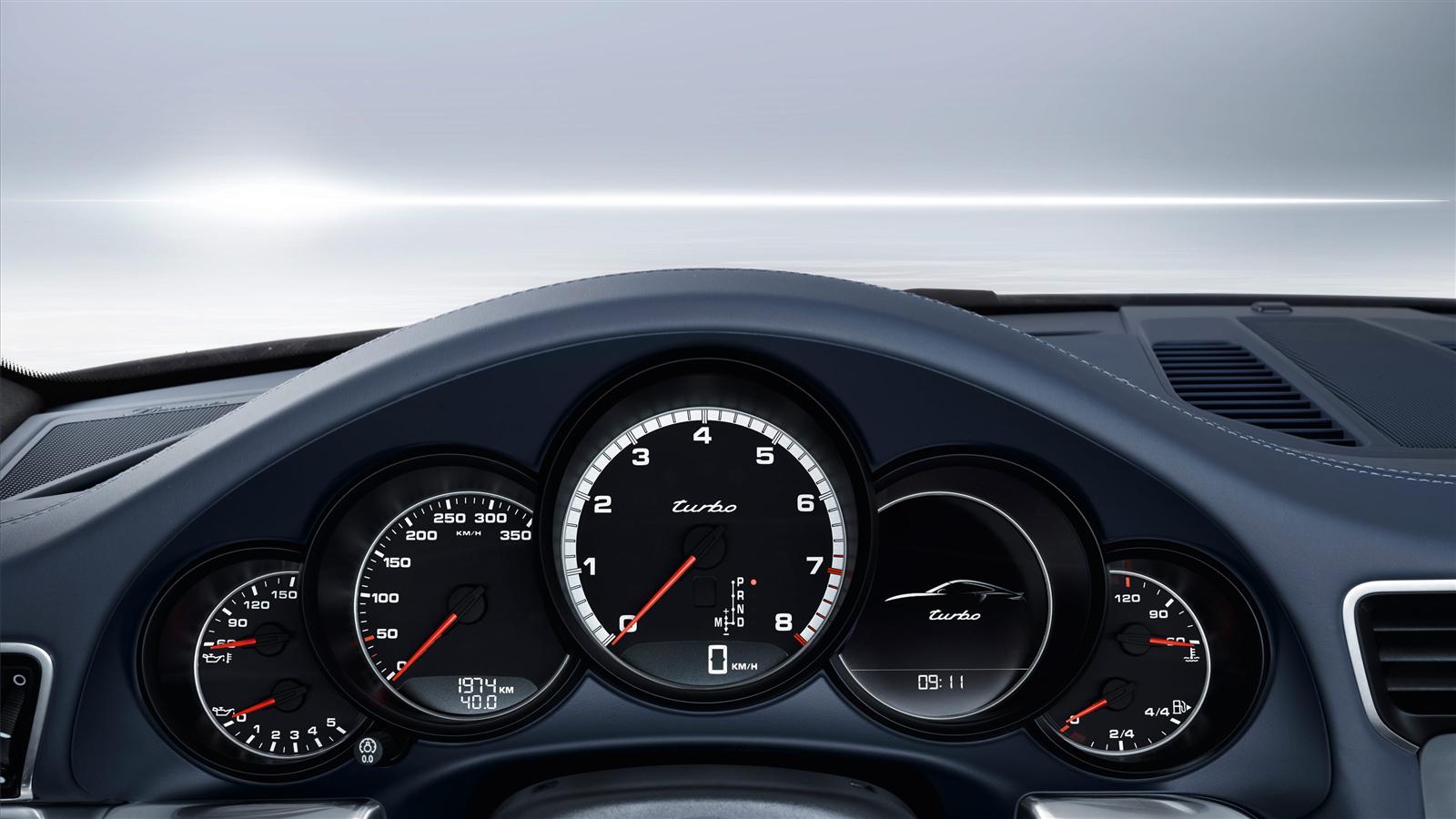 Porsche 911 dashboard